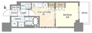 リビオメゾン浅草雷門 302 間取り図