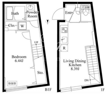 エルファーロ広尾 105 間取り図
