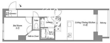 シーズンフラッツ大森西 612 間取り図