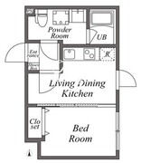 ユーレジデンス下北沢 402 間取り図