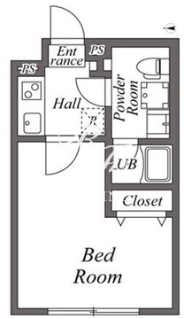 ユーレジデンス下北沢 409 間取り図