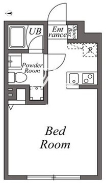 ユーレジデンス下北沢 410 間取り図