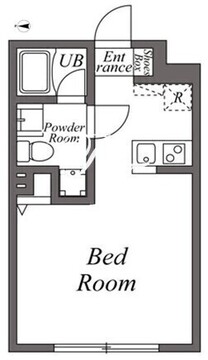 ユーレジデンス下北沢 406 間取り図