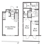 ユーレジデンス下北沢 207 間取り図
