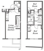 ユーレジデンス下北沢 205 間取り図