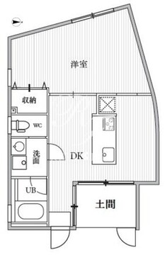 T's Cuore BLISS 自由が丘 101 間取り図