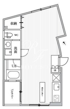 T's Cuore BLISS 自由が丘 201 間取り図