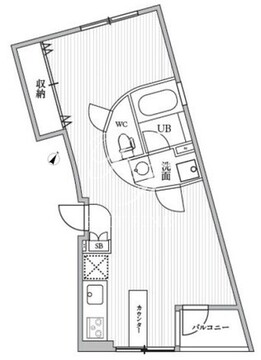 T's Cuore BLISS 自由が丘 202 間取り図
