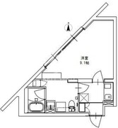バークレーン上野毛 101 間取り図