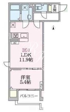 アローマ王子本町 301 間取り図