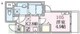 アローマ王子本町 105 間取り図
