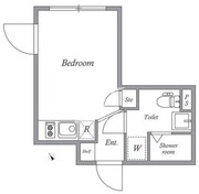 グランパセオ荻窪 101 間取り図