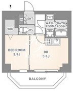 スプランディッド木場駅前 401 間取り図