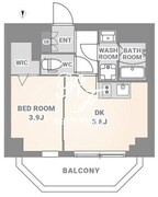スプランディッド木場駅前 201 間取り図