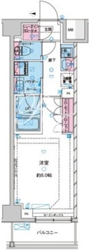 ジェノヴィア北池袋2 103 間取り図