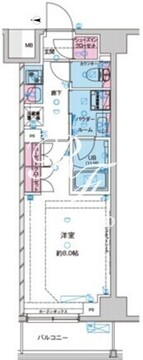 ジェノヴィア北池袋2 104 間取り図