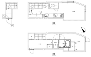 ソルナクレイシア雑司が谷 204 間取り図