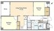 レジディア学芸大学 206 間取り図