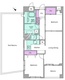 レジディア学芸大学 407 間取り図