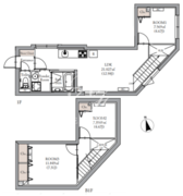 ブランコート中野新橋 102 間取り図