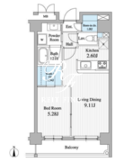 グランジュエ本所 504 間取り図