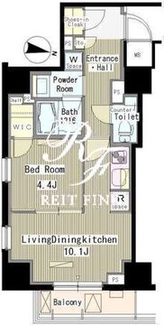 マスターズコート北品川 502 間取り図