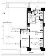 パークアクシス文京ステージ 301 間取り図