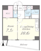クリア岩本町 1002 間取り図