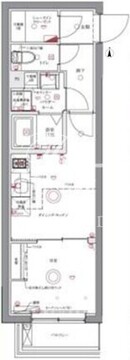 ユリカロゼ成増 101 間取り図