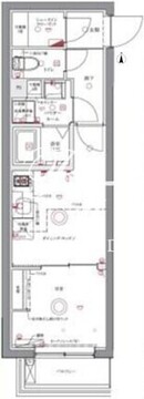 ユリカロゼ成増 201 間取り図