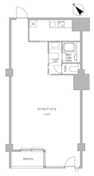 アーバンパーク代官山 1-302 間取り図