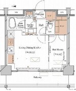 ブランシエスタ木場 1008 間取り図