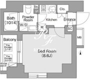 コンフォリア・リヴ森下ＭＵＴＩＯ 704 間取り図