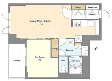 HF目黒行人坂レジデンス 410 間取り図