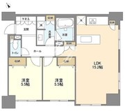 ラサンテ五反田 1307 間取り図