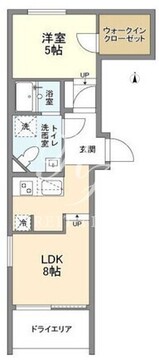 ミリアレジデンス早稲田山吹町 101 間取り図