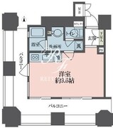 ルネ新宿御苑タワー 508 間取り図