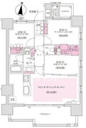 ディームス木場 203 間取り図
