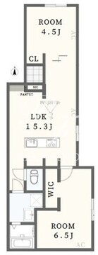 レコリード幡ヶ谷 102 間取り図
