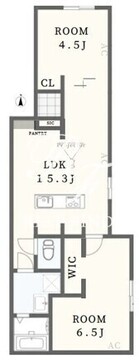 レコリード幡ヶ谷 202 間取り図