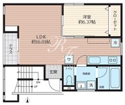 SCENE.Meguro Sauna Residence 1F 間取り図