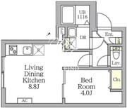 アグライア新宿横寺町 209 間取り図