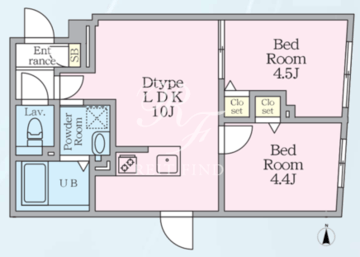 エルファーロ神楽坂3 103 間取り図