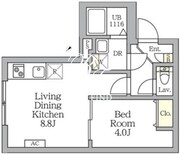 アグライア新宿横寺町 109 間取り図