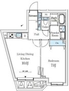 ソラシアレジデンス大井町 203 間取り図