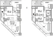 東雲キャナルコートCODAN 21-910 間取り図