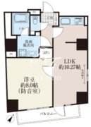 白山レジデンス 901 間取り図