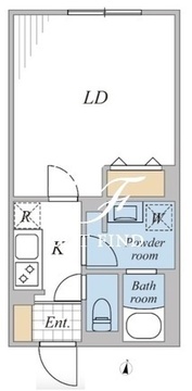 リーガランド桜新町アネックス 303 間取り図