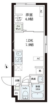 レピュア本郷レジデンス 303 間取り図