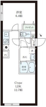 レピュア小石川レジデンス2 103 間取り図